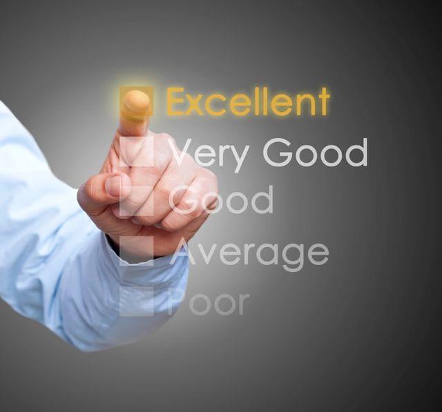 Hand selects excellent customer rating.